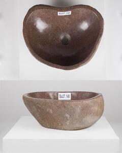 Lavabo in pietra naturale - 40 cm - Grigio