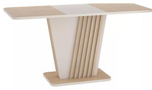 Tavolo Nevio allungabile in rovere Cremona Torro e cashmere – 125/170x75x76 cm