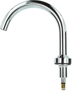 Bocca girevole KLUDI completa per miscelatore monocomando per lavabo ZENTA, cromo - 7446505-00