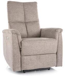 Poltrona reclinabile Neptun Brego elettrica – beige
