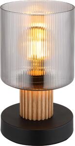 GLOBO 15768T, Kov, Legno, Vetro, IP20, Classe II, Attacco E27, 25 W, 230 V