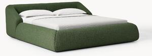 Letto imbottito in bouclé Sofia