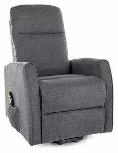 Poltrona reclinabile elettrica Leto Brego con funzione alzapersona – 68x90/165x107 cm