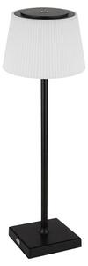 Lampada da tavolo a LED, touch dimmer, batteria ricaricabile USB, CCT, H 38 cm
