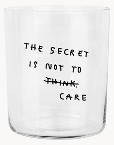 Bicchiere The Secret Is Not To Care