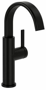 Villeroy & Boch Rubinetto per lavabo H181 mm, senza gruppo di scarico, Matt Black, 1 pz
