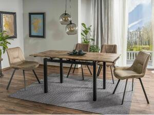 Tavolo GD-017 in MDF noce vintage – 110/170x74x75 cm