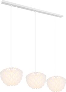 Globo Lighting lampada a sospensione in metallo bianco, 3x E14