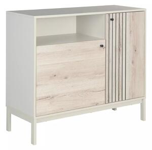Credenza Frost K2 – Off White + Rovere Alpino