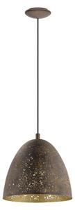 Eglo 49814 Safi lampada a sospensione Ø 27cm Marrone Oro