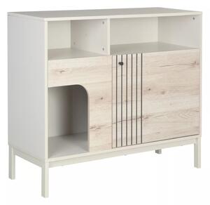 Credenza Frost K3 – Off White + Rovere Alpino