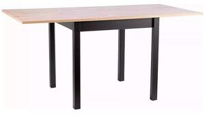 Tavolo Flip 60 – rovere Artisan / nero