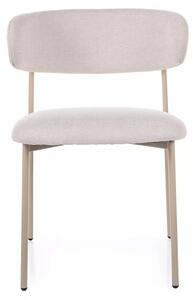 Sedia Elton D Brego beige chiaro / rovere – 56x46x80 cm