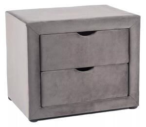 Comodino ET-002 Velvet – grigio Bluvel 14