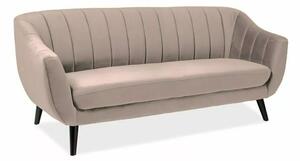 Divano 3 posti Elite 3 Velvet beige – 200x85x83 cm