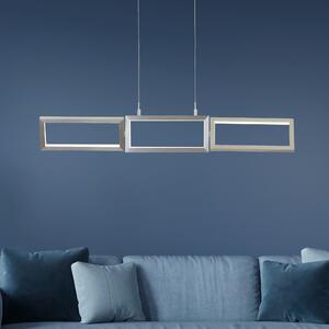 BRILLANTE lampada a sospensione moderna TUNAR | lampada a sospensione con parti laterali mobili | dimmerabile tramite dimmer a 3 livelli | 34W 3400 lumen 3000 Kelvin | alluminio/plastica