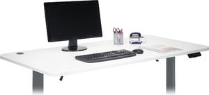 Piano di lavoro HWC-D40 per scrivanie, piano di lavoro, 160x80cm MVG ~ bianco