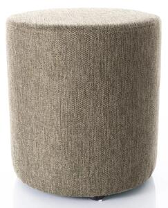 Pouf Doti B Brego in tessuto oliva – 38x38x42 cm