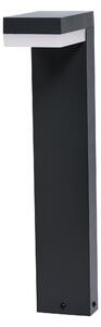 LEDVANCE ENDURA HYBRID VENUS luce per esterni, luce ibrida, 4W, 200lm, colore della luce bianco caldo, temperatura di colore 3.000K, grigio scuro, acciaio inox, classe di protezione IP44 e IP67, funzionamento solare e a rete
