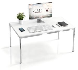 Scrivania / tavolo da conferenza VERSEE VST1 120x60 cm bianco - regolabile in altezza, stabile