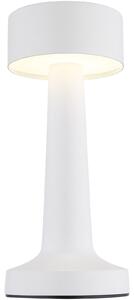 Lampada da tavolo senza fili con batteria ricaricabile Touch Dimmer Lampada da tavolo dimmerabile Bianco 58463W