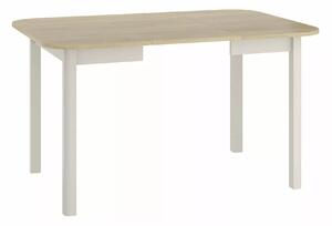 Tavolo Dante II allungabile in rovere Cremona Torro e cashmere – 90/130x90x75 cm