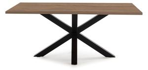 Tavolo da pranzo con piano in noce 100x180 cm Comba - Marckeric