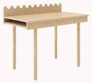 Scrivania per bambini fatta a mano Moss