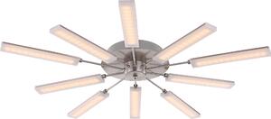 Globo Lampada da soffitto Dl Nichel Opaco, 10Xled 67066-10D