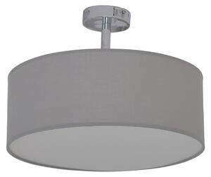 Lampada a sospensione in tessuto / Grigio