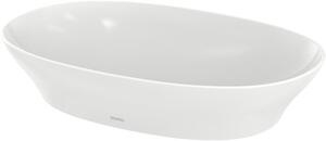 TOTO TL lavabo à poser, sans trou pour robinet, sans trop-plein, 400x260mm, Cefiontect, Linearceram, L4724E#XW, L4724E#XW