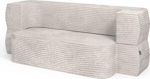 Divano Vitalispa Lille Beige 190 cm con funzione di riposo, Model 47226