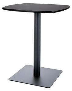 Tavolo bar BT001 in MDF e metallo nero opaco – 60x60x76 cm
