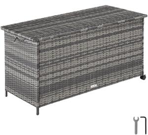 Tectake® Contenitore per cuscini Kuusamo 116 x 54 x 64 cm