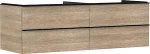 Hansgrohe Xelu Q Meuble sous-lavabo, 1560x550, 4 tiroirs, pour vasques à poser, sans découpe de siphon, 54092670, 54092670