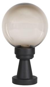 Lampada a sfera per esterni luce fumo trasparente Ø 20cm lampada da giardino