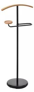 Appendiabiti Albin in legno di faggio e metallo nero – 45x29x105 cm