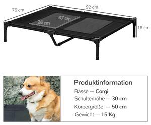PawHut: lettino per cani da esterno, cuccia per cani, cuccia per gatti, divano per cani, posto letto per cani