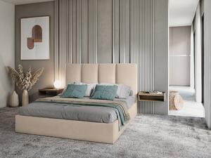 Letto Pyla in velluto Matt Velvet – 140x200 cm