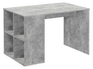 Scrivania FMD con ripiano 117×73×75 cm look cemento