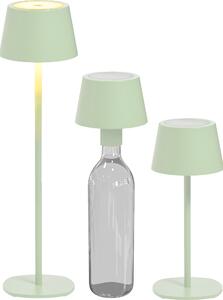 Lampada da tavolo a LED lampada a bottiglia 3in1 altezza massima 45 cm luce bianca calda (3000K) luce verde