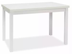 Tavolo Adam in MDF e piano laminato bianco opaco – 120x68 cm