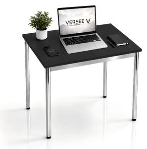 Scrivania / tavolo da conferenza VERSEE VST1 100x75 cm nero - regolabile in altezza, stabile