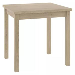 Tavolo Adam in MDF e piano laminato effetto rovere Cremona Torro – 80x80 cm