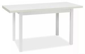 Tavolo Adam estensibile in MDF e piano laminato bianco opaco – 90-125x65 cm