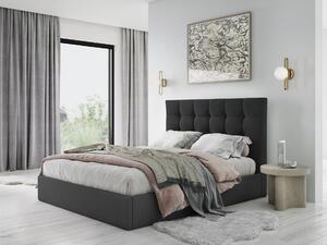 Letto Phaedra in velluto Matt Velvet – 140x200 cm