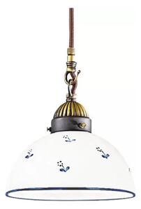 Kolarz 731.30.16 - Lampadario a sospensione con filo NONNA 1xE27/75W/230V diametro 20 cm blu