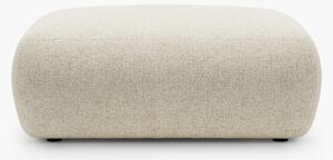 Pouf Kate in tessuto strutturato – L99 cm