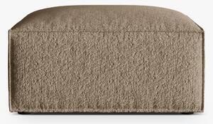 Pouf Nuria in bouclé – 85x85 cm