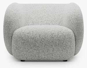 Poltrona Kate in tessuto strutturato – L108 cm